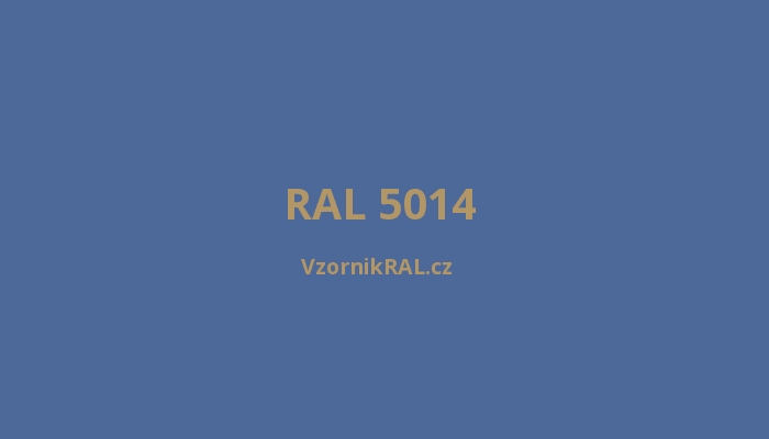 5014 holubí modrá