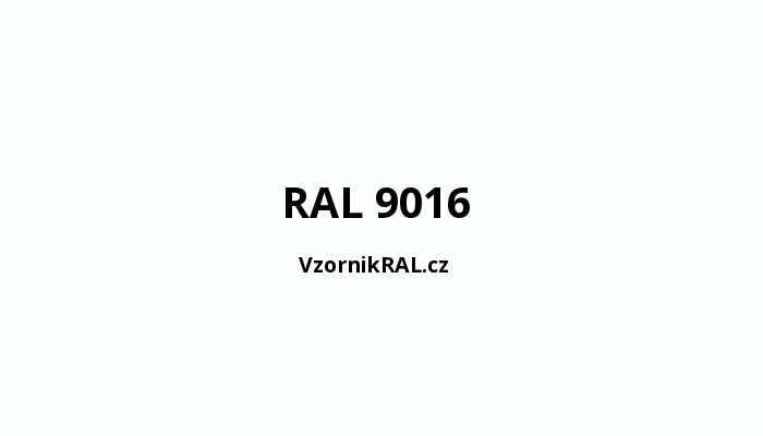 9016 bílá